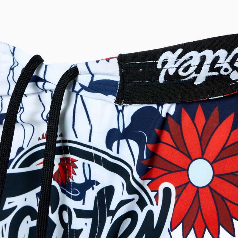 Fairtex MMA Fightshort Deep Passion farebné tréningové šortky 5