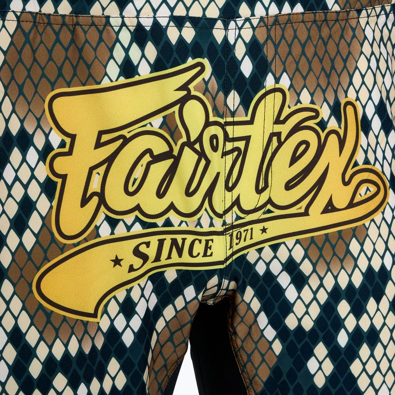 Fairtex MMA Fightshort Diamond Shell farebné tréningové šortky 3
