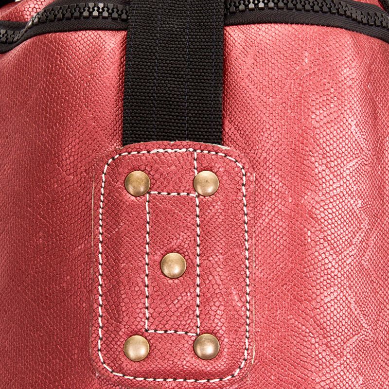 Boxovacie vrece Fairtex 6FT Muaythai Banana Bag "Python Print" Collection - vyplnené červenou farbou 4