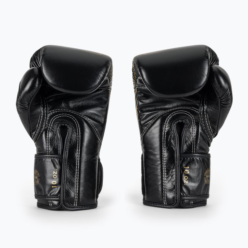 Boxerské rukavice Fairtex Glory Kickboxing Competition Training black/gold 3