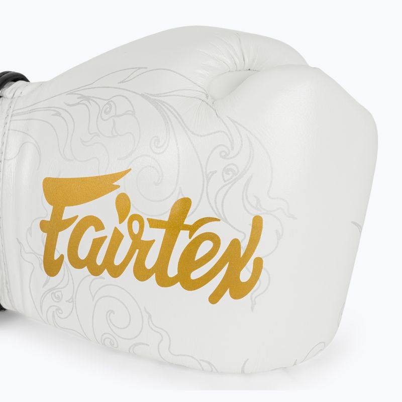 Boxerské rukavice Fairtex Glory Kickboxing Competition Training white 5