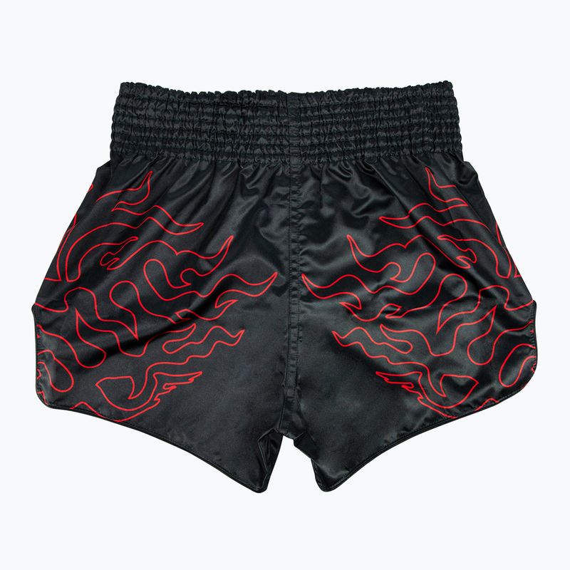 Fairtex Muay Thai tréningové šortky BS1920 'Lava' čierne 2