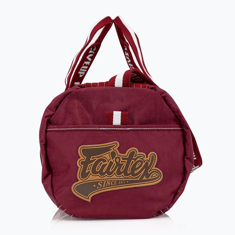 Tréningová taška Fairtex Barrel bordová 3