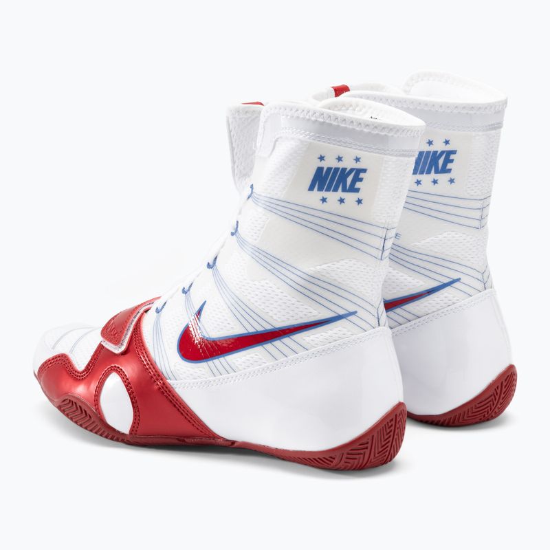 Boxerské topánky Nike Hyperko MP white/varsity red 3