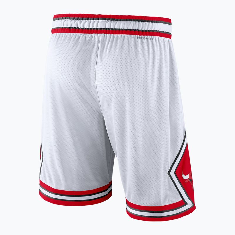 Pánske basketbalové šortky Nike Chicago Bulls Association Edition white/university red/black 2
