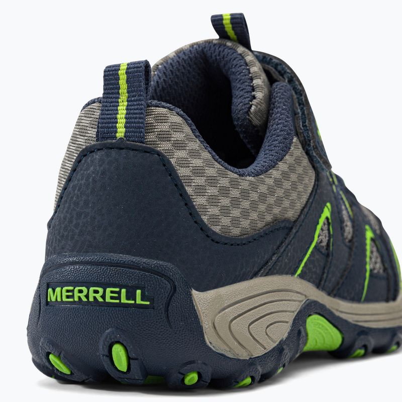 Detské turistické topánky Merrell Trail Chaser navy blue MK261237 9