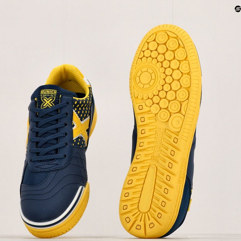 Detské kopačky MUNICH G-3 Indoor azul 14