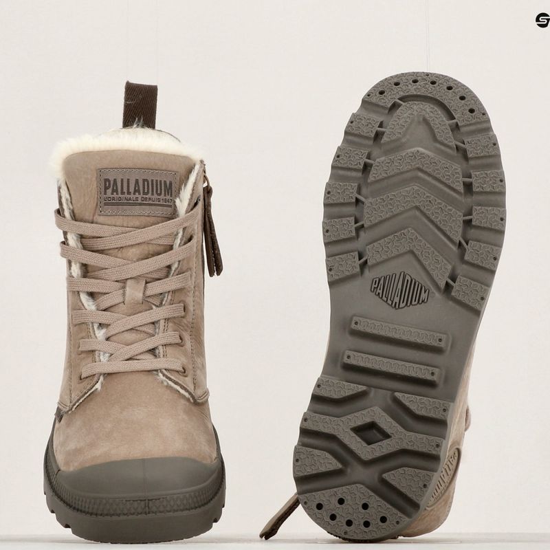 Pánske topánky Palladium Pampa HI ZIP WL dune 14
