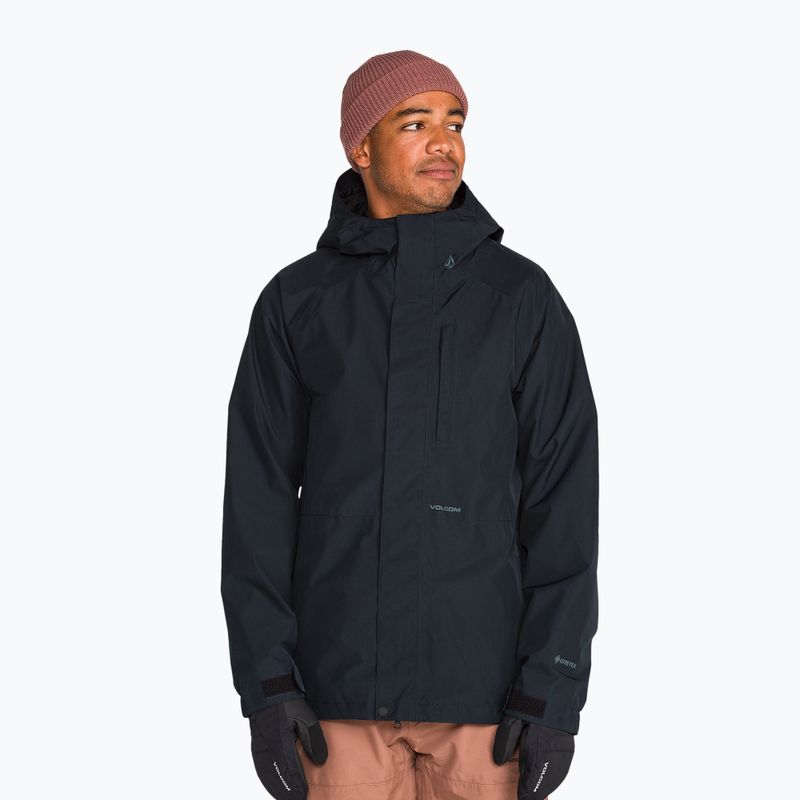 Pánska snowboardová bunda Volcom Dua Insulated Gore-Tex Jacket black