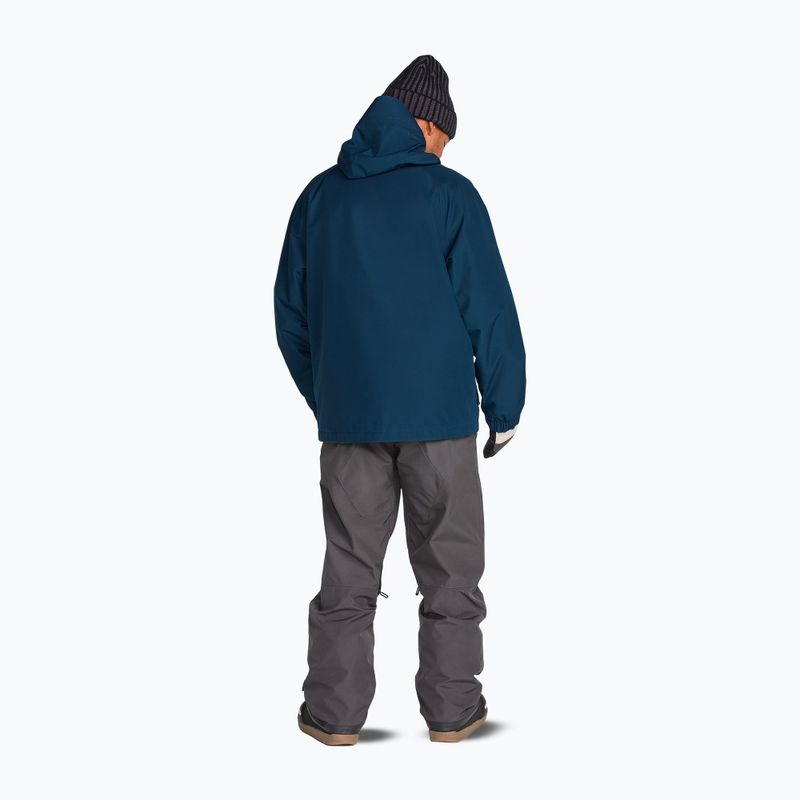 Pánska snowboardová bunda Volcom Dua Insulated Gore-Tex Jacket blue 3