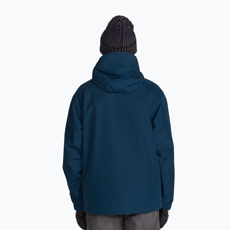 Pánska snowboardová bunda Volcom Dua Insulated Gore-Tex Jacket blue 4