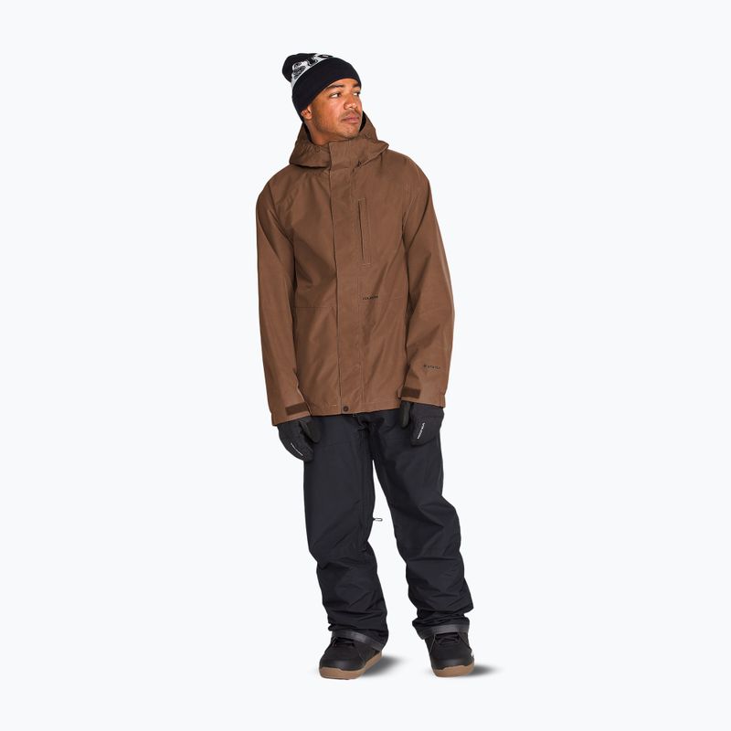 Pánska snowboardová bunda Volcom Dua Insulated Gore-Tex Jacket desert taupe 2