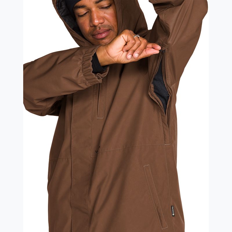 Pánska snowboardová bunda Volcom Dua Insulated Gore-Tex Jacket desert taupe 5