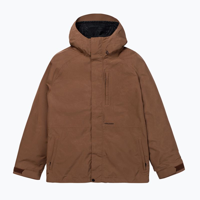 Pánska snowboardová bunda Volcom Dua Insulated Gore-Tex Jacket desert taupe 9
