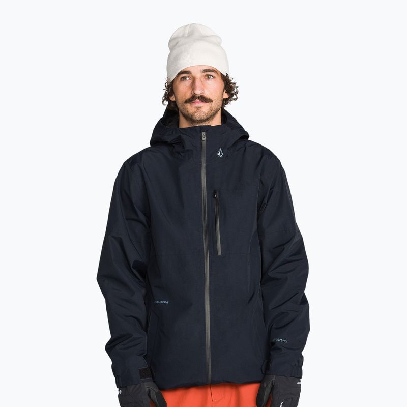 Pánska snowboardová bunda Volcom L Gore-Tex Jacket black