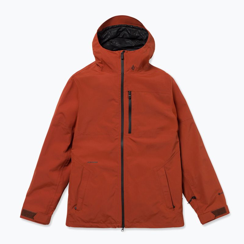 Pánska snowboardová bunda Volcom L Gore-Tex Jacket burnt orange 9