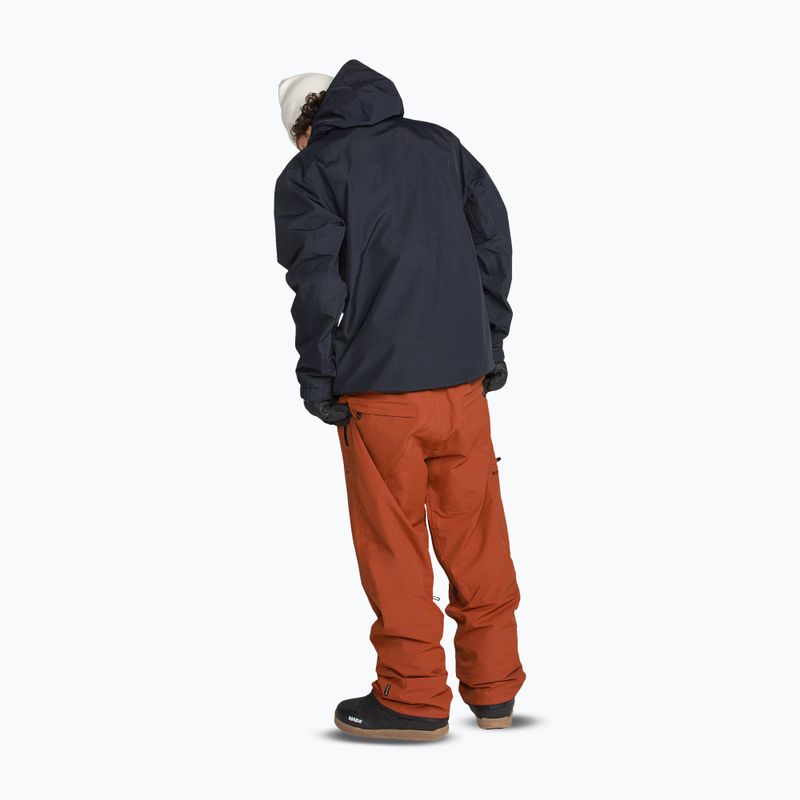 Pánske snowboardové nohavice Volcom L Gore-Tex Pant Burnt Orange 3