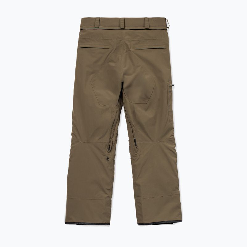 Pánske snowboardové nohavice Volcom L Gore-Tex Pant Teak 10