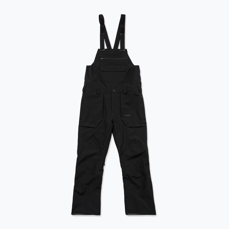 Pánske snowboardové nohavice Volcom Roan Bib Overall 2026 black 9