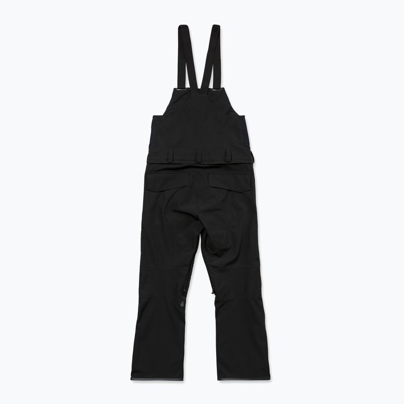 Pánske snowboardové nohavice Volcom Roan Bib Overall 2026 black 10