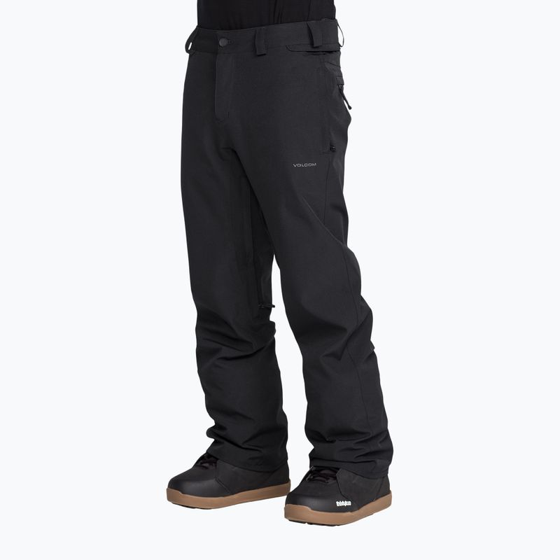 Pánske snowboardové nohavice Volcom Freakin Snow Chino 2026 black