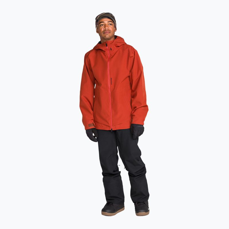 Pánske snowboardové nohavice Volcom Freakin Snow Chino 2026 black 2