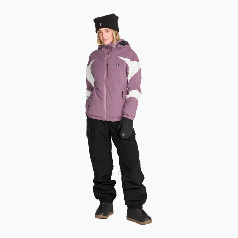 Dámske snowboardové nohavice Volcom Crestron 3D Stretch Bib Overall black 4