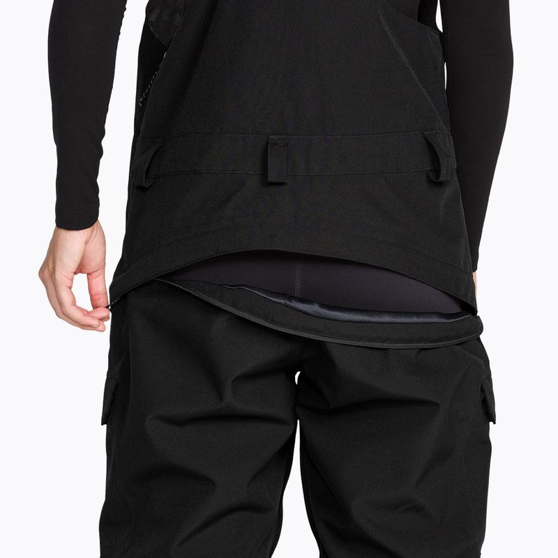 Dámske snowboardové nohavice Volcom Crestron 3D Stretch Bib Overall black 7