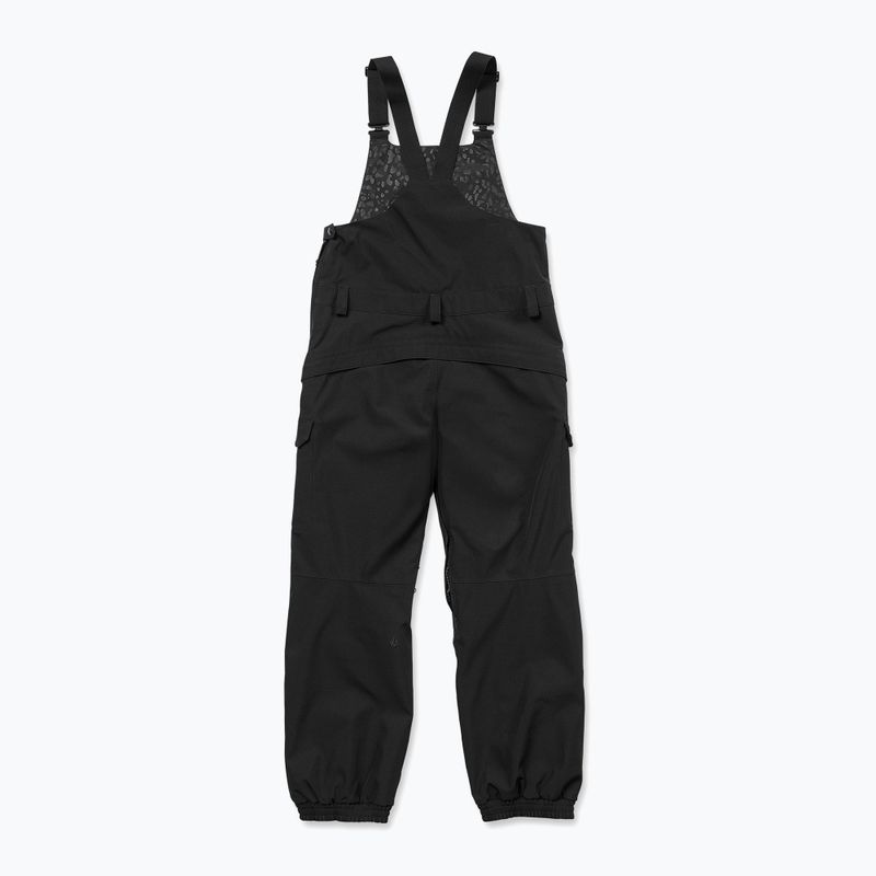 Dámske snowboardové nohavice Volcom Crestron 3D Stretch Bib Overall black 11