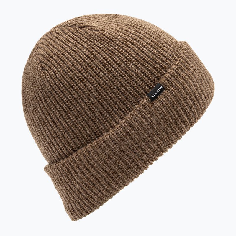 Pánska zimná čiapka Volcom Sweep Lined Beanie teak