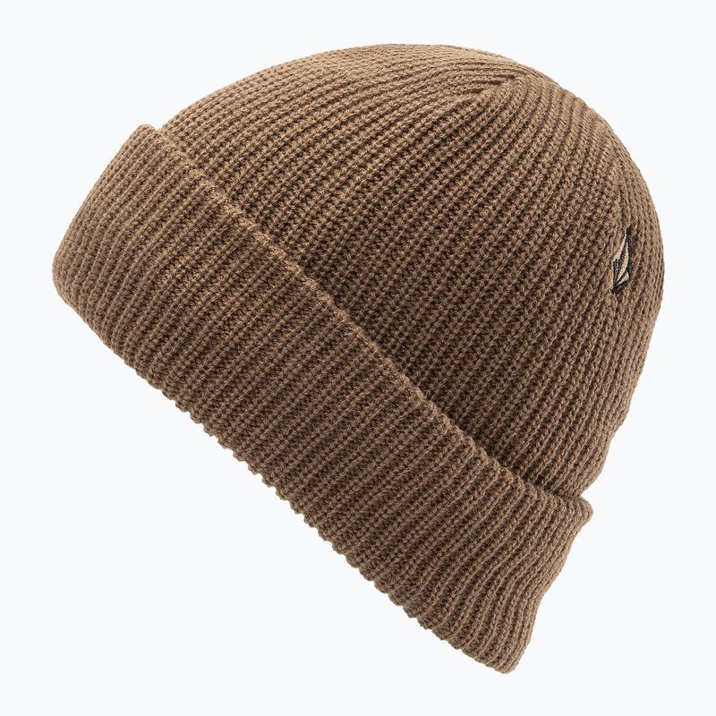 Pánska zimná čiapka Volcom Sweep Lined Beanie teak 2