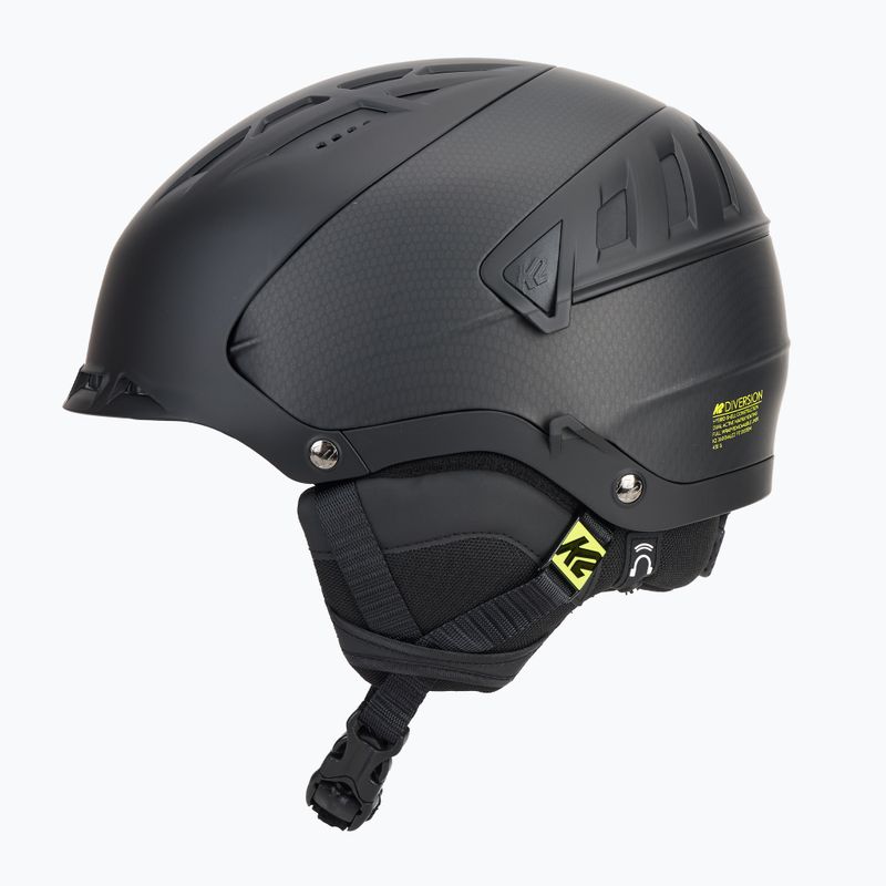 Lyžiarska prilba K2 Diversion black 4