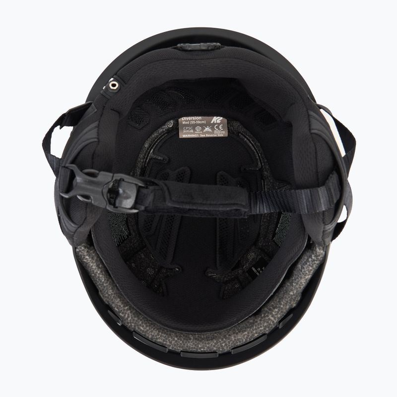 Lyžiarska prilba K2 Diversion black 5