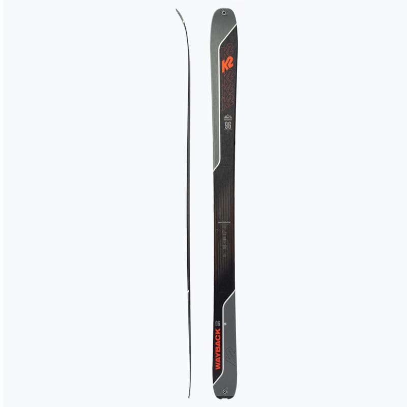 K2 Wayback skate ski grey 96 2