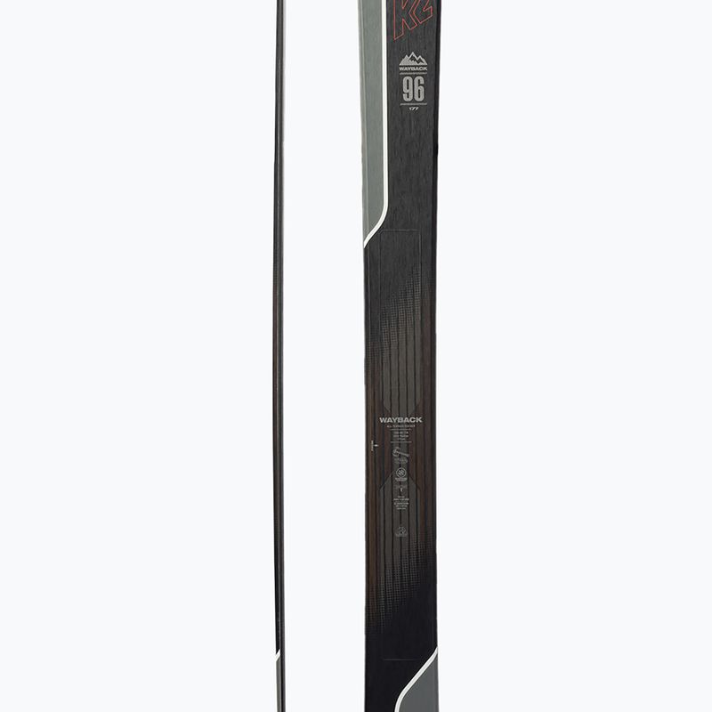 K2 Wayback skate ski grey 96 5