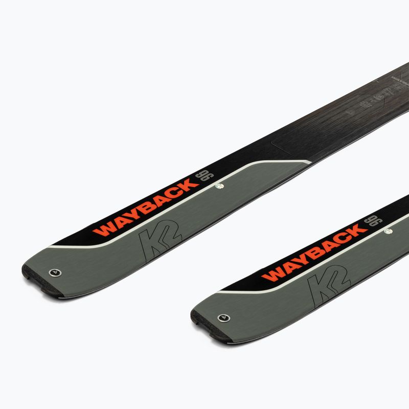 K2 Wayback skate ski grey 96 8