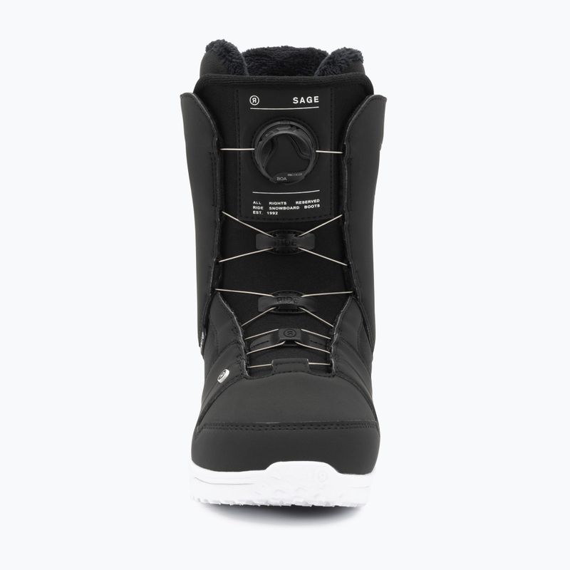 Dámske topánky na snowboard RIDE SAGE black 12E2017.1.1 10