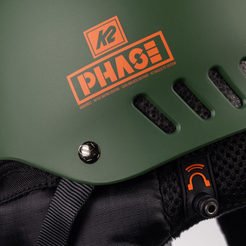 Lyžiarska prilba K2 Phase Pro zelená 10E4013.1.2.L/XL 7