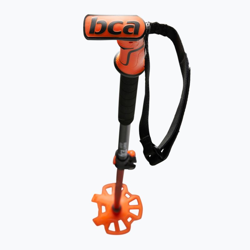 BCA Scepter Alu skitteringové palice čierno-oranžové 23E0201/11 9