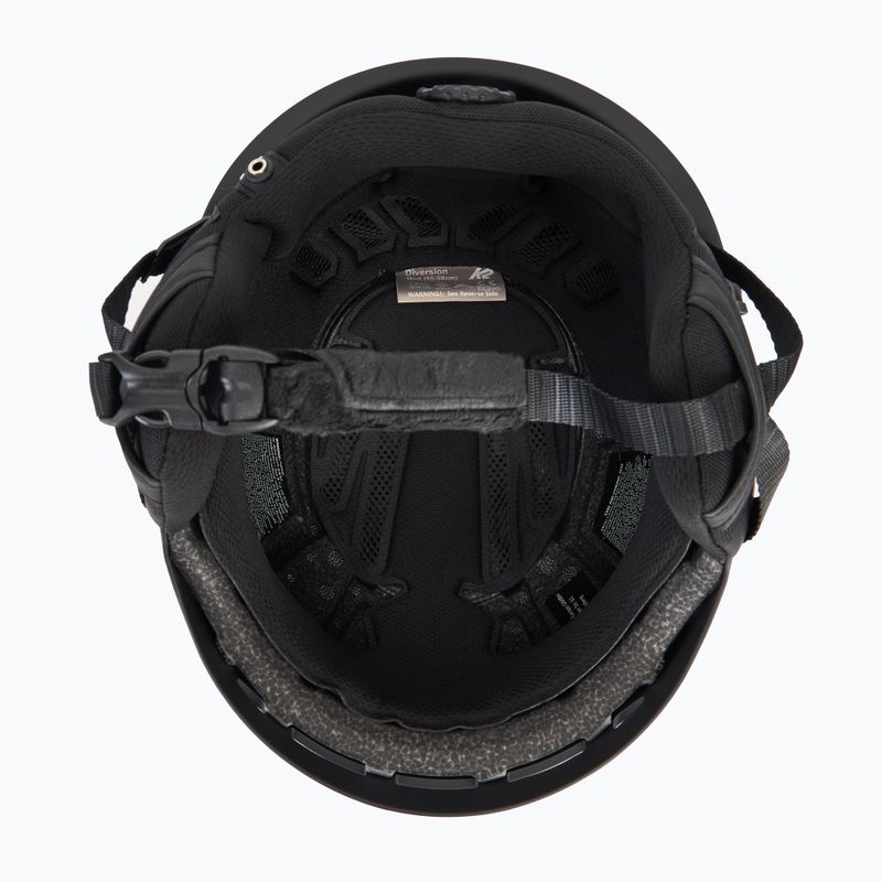 Lyžiarska prilba K2 Diversion gunmetal/black 5