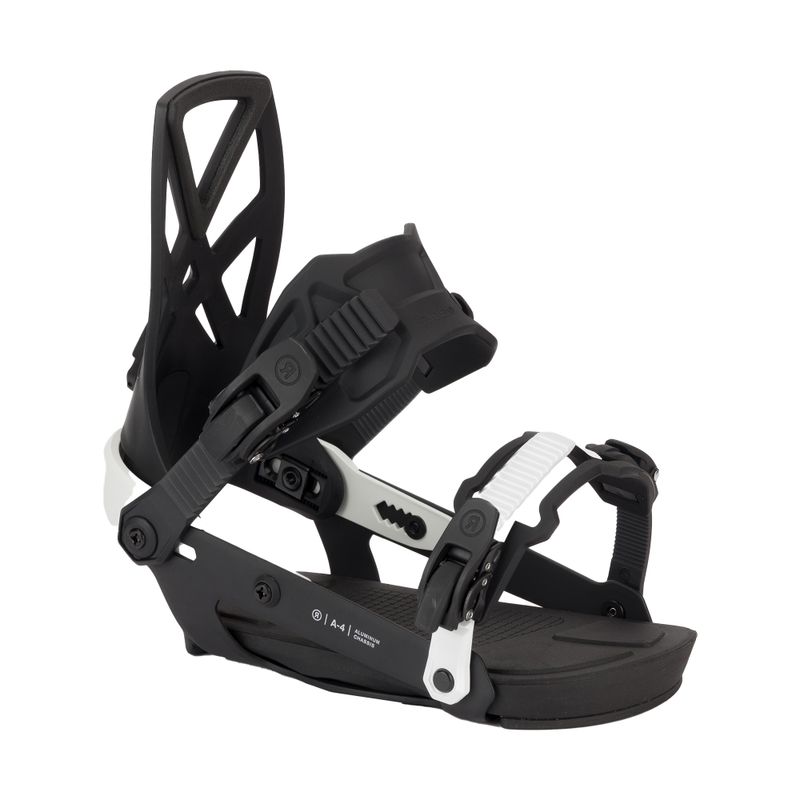 Snowboardové viazanie RIDE A-4 classic black 12E1006.1.1