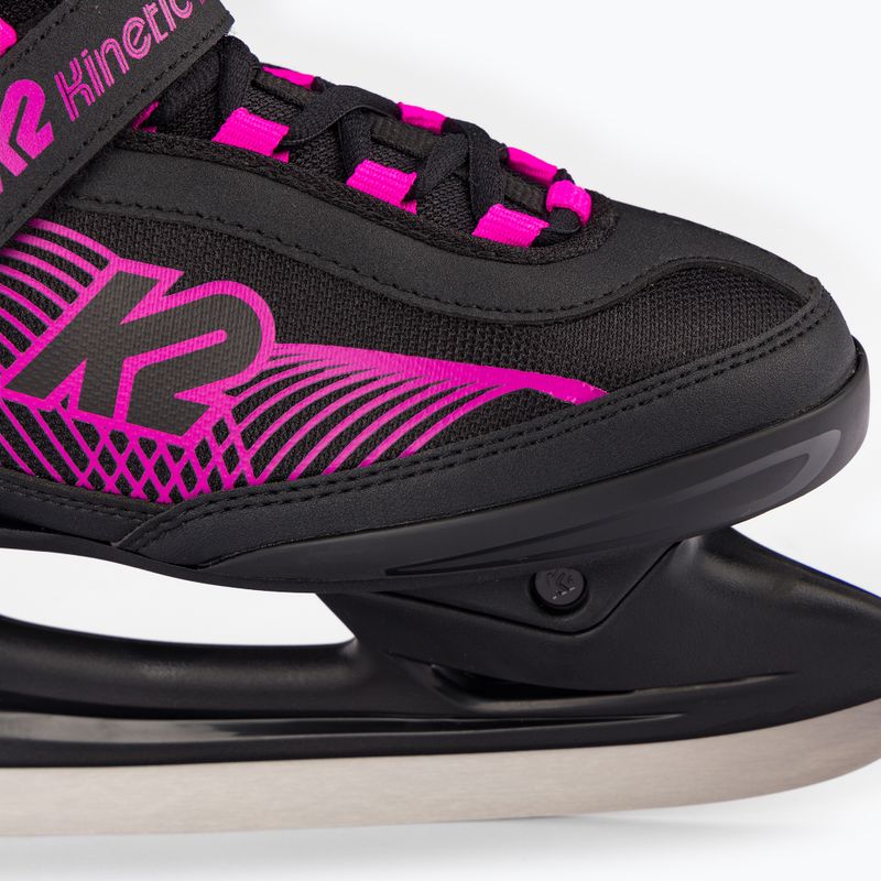 Dámske korčule K2 Kinetic Ice W black/pink 25E0240 7