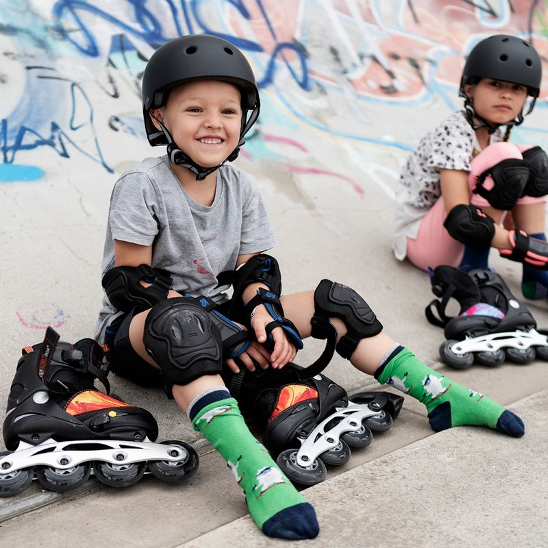 Detské kolieskové korčule K2 Sk8 Hero Boa Alu black 30F0118 6