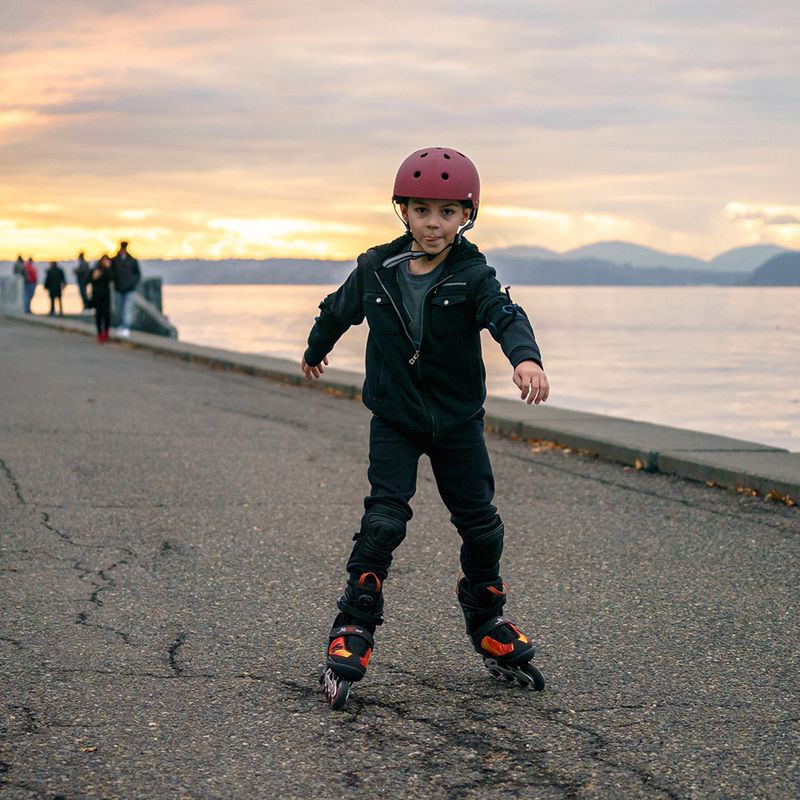 Detské kolieskové korčule K2 Sk8 Hero Boa Alu black 30F0118 8
