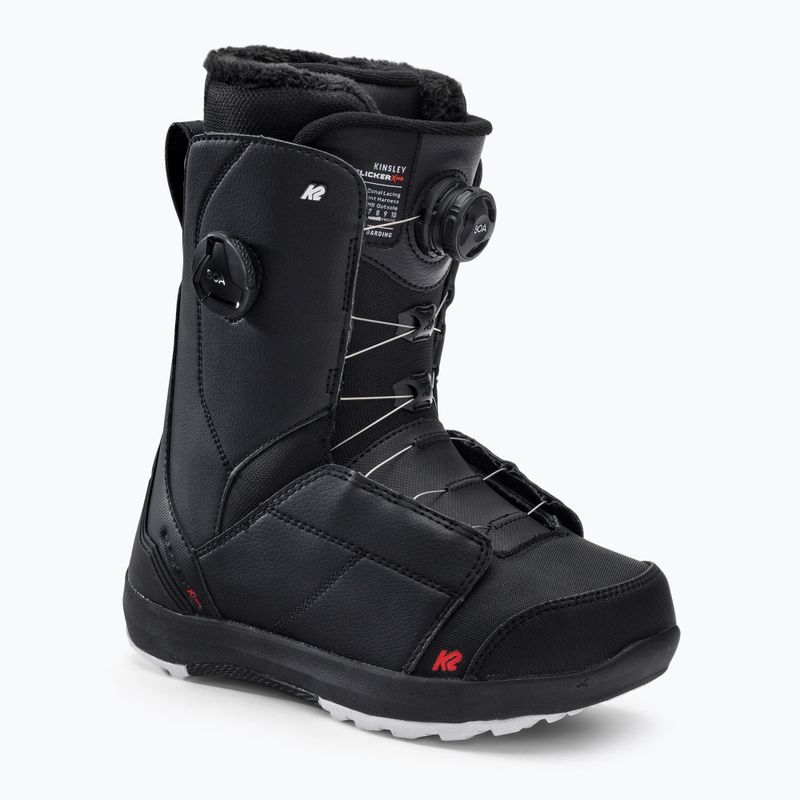 K2 Kinsley Clicker X HB snowboardové topánky black 11E2017