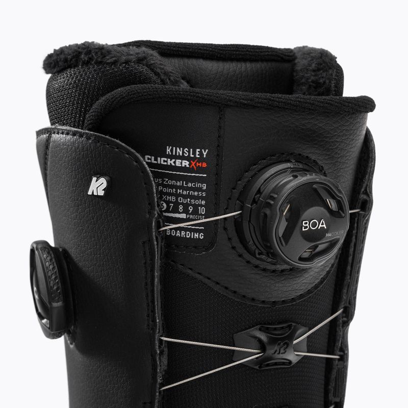 K2 Kinsley Clicker X HB snowboardové topánky black 11E2017 6