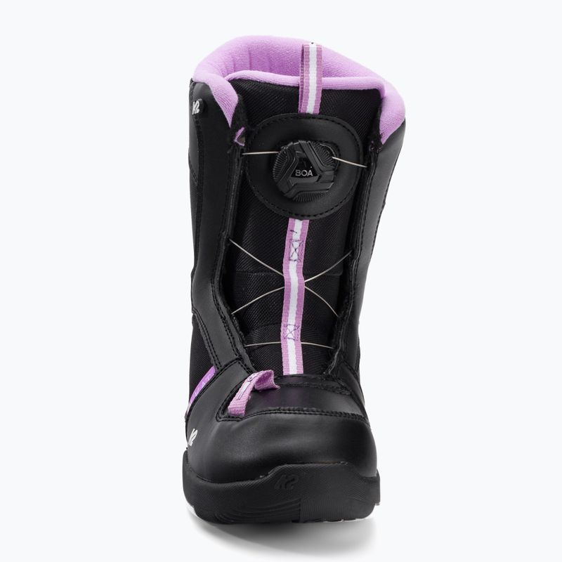 Detské topánky na snowboard K2 Lil Kat black 11F2034 3