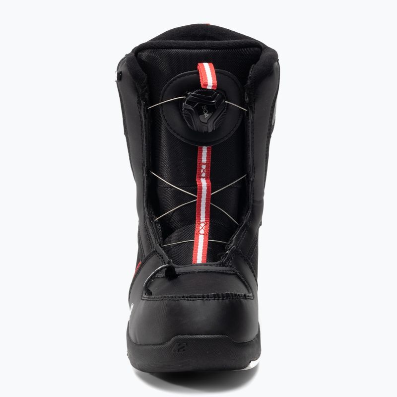 Detské topánky na snowboard K2 Mini Turbo black 11F2033 3