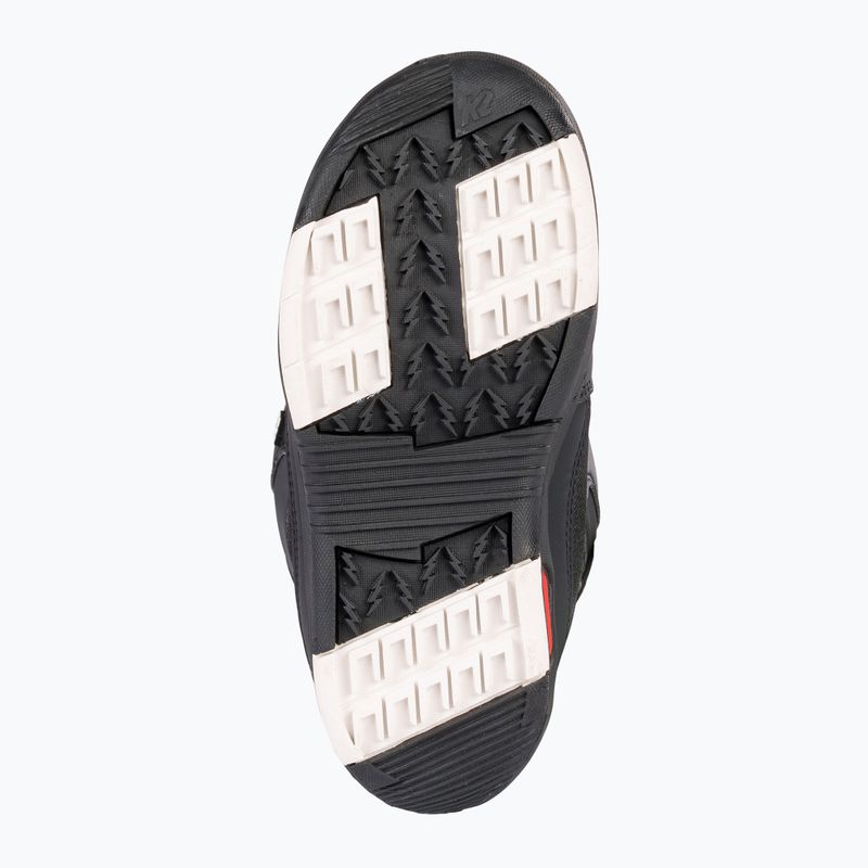 Detské topánky na snowboard K2 Mini Turbo black 11F2033 12