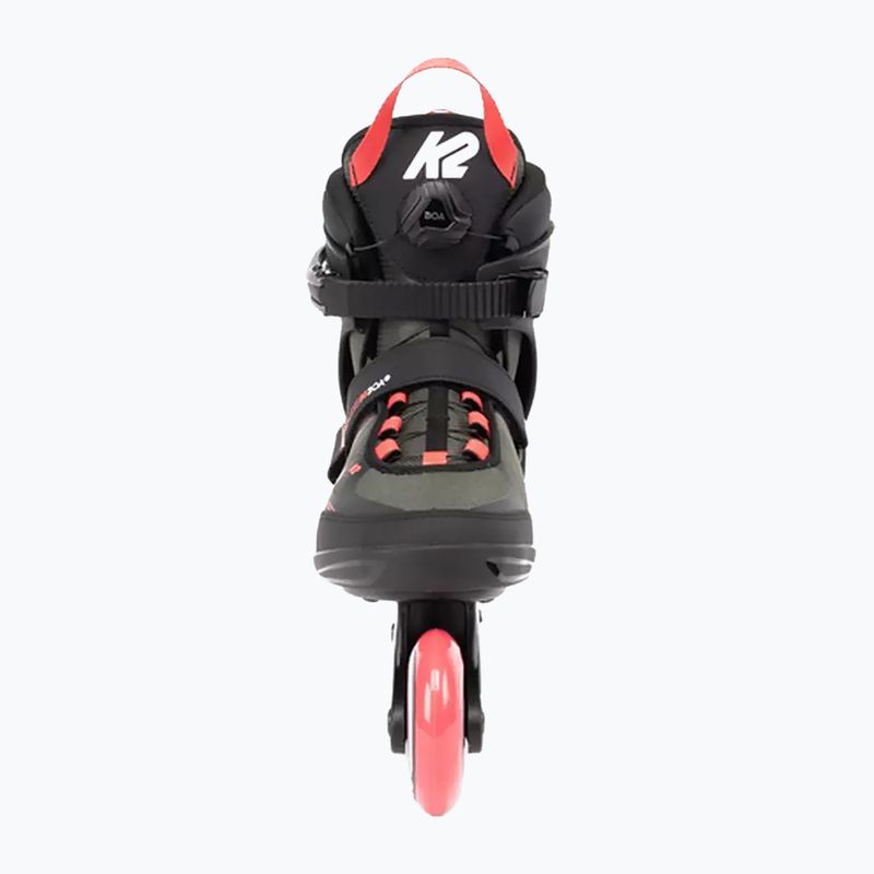 Dámske kolieskové korčule K2 Alexis 80 Boa sivé 30G0317 9